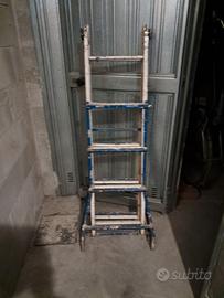 scala telescopica in ferro