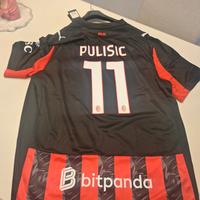 maglia pulisic milan 25/26