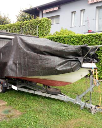 carrello TATS imbarcazione 5m 400kg