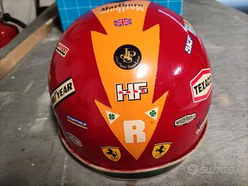 CASCO ROSSO VINTAGE ANNI 50