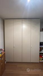 ESTEL ARMADIO 4 ANTE LACCATO H262xL206