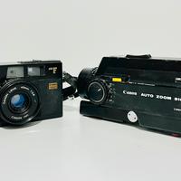 Canon A35 F (foto)+ Canon auto zoom 318 M (video)