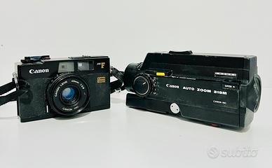 Canon A35 F (foto)+ Canon auto zoom 318 M (video)