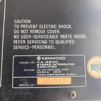 equalizzatore Pioneer GR-555 e amplific KA 3500