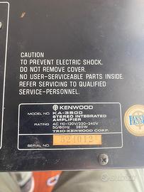 equalizzatore Pioneer GR-555 e amplific KA 3500