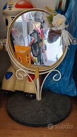 specchio da tavolo vintage shabby