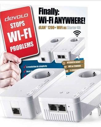 Powerline marca Devolo modello Dlan 1200+WiF