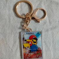 Pikachu Mario Portachiavi  acrilico  3,4x5