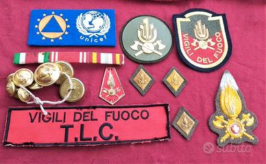 Lotto vintage mostreggiatura tuta VV.FF. anni '90