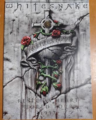 Whitesnake 1997 tour programme (deep purple)