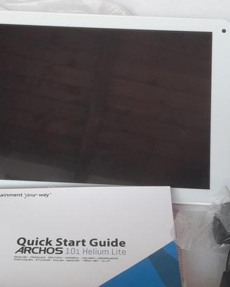 tablet Arcos 101 Helium Lite con custodia