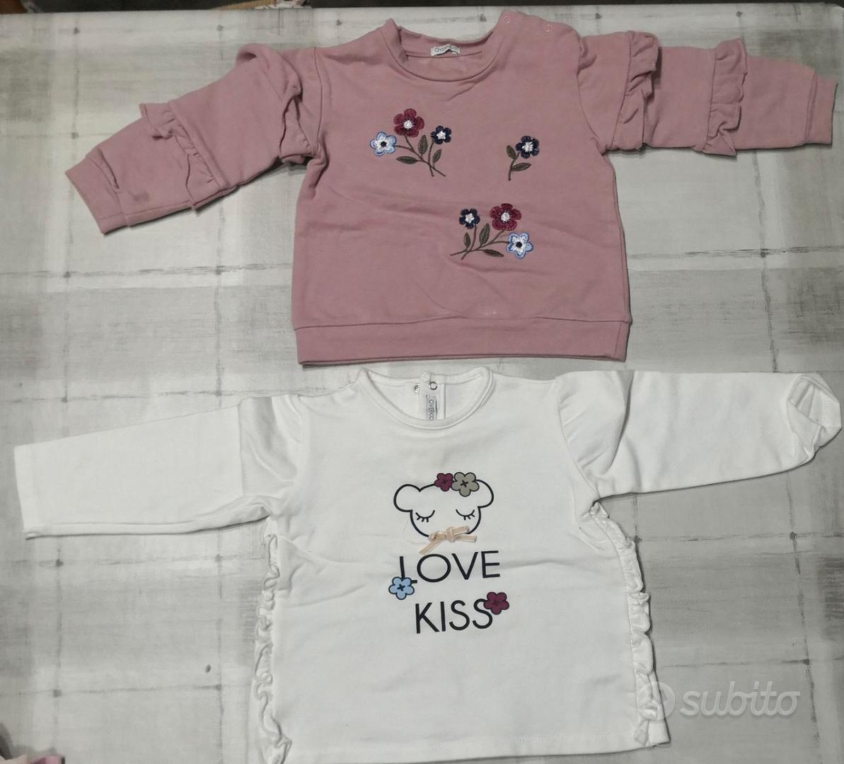 maglie Overkids 6/9 mesi manica lunga Tutto per i bambini