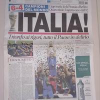 Corriere dello sport 10 luglio 2006Italia campione