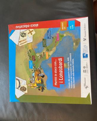 Gioco educativo in scatola “I Longobardi “