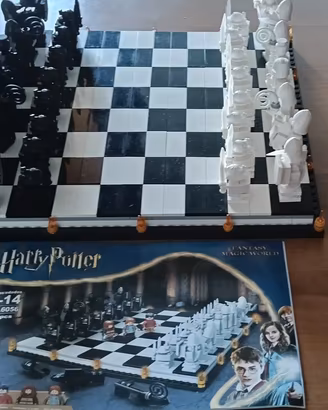 Scacchiera mattoncini Harry Potter 