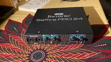 Focusrite Saffire PRO 24 + Thunderbolt 3