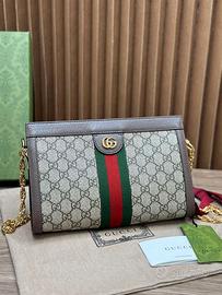 Borsa a tracolla Gucci Ophidia Envelope, piccola