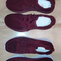Sneakers slip on bordeaux borgogna nuove
