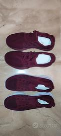 Sneakers slip on bordeaux borgogna nuove