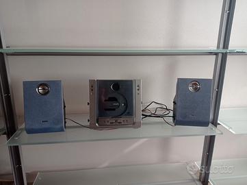 Lettore CD e radio stereo Philips modello MC 230 E