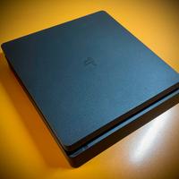 PS4 Slim 500GB Jet Black + Controllers + SimRacing