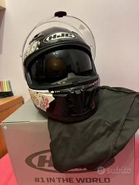 Casco per moto HJC integrale con doppia visiera