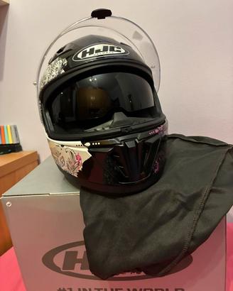 Casco per moto HJC integrale con doppia visiera