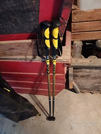 bastoni sci 115cm