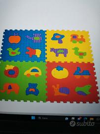 Tappeto Puzzle gigante bimbi