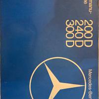Libretto Uso e manutenzione Mercedes W123 D