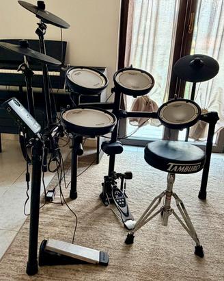 Roland V-Drums, Pelli Mesh, Pedale Pearl, Sgabello