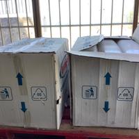 Due scatoloni contenitori frutta da i kg