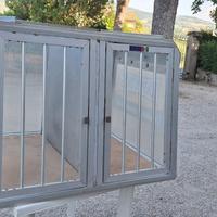 Trasportino doppio pet cani