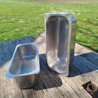 Contenitori rettangolari in acciaio 