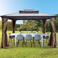 Gazebo da Patio Gazebo da 10x10ft Hardaze Gazebo c