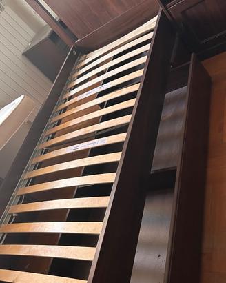 Letti  in legno con doghe - 200x90 c