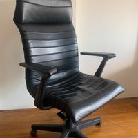 Poltrona in pelle Castelli ufficio