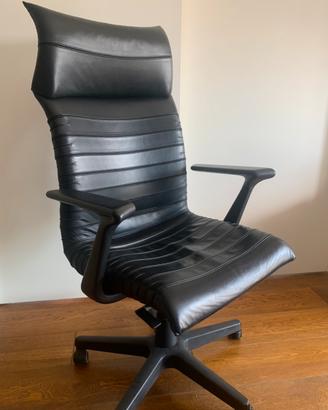 Poltrona in pelle Castelli ufficio