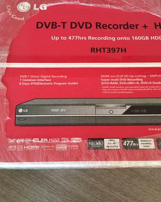 LG RHT397H vcr HDD DVD-RW