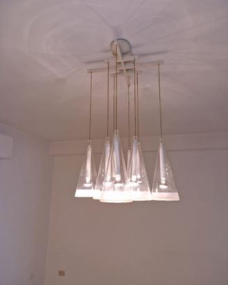 lampadario  a otto coni   FLOS