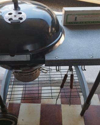 BBQ Weber a carbonella