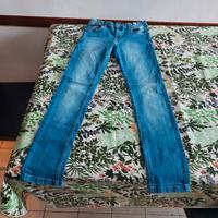 jeans denim delave slim bambina 12 aa Z (Zannier)