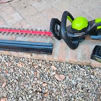 Taglia siepe elettrico nuovo greenworks
48v, lama 