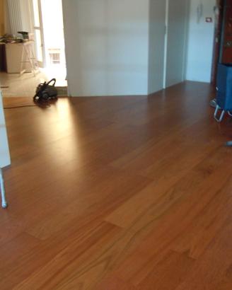 Parquet  prefinito pregiato JATOBA vernciato