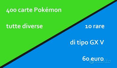 Pokemon GCC: 400 carte e 10 rare tra GX V