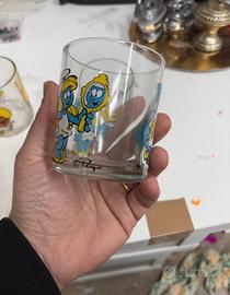 Bicchieri ferrero coll puffi