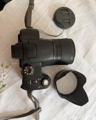 Fotocamera Lumix Panasonic  DMC-F27 con custodia