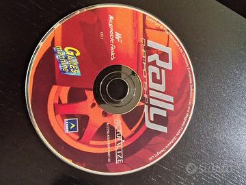 rally campionship master rally gioco vintage