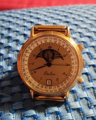 orologio Dallas meccanico fasi luna