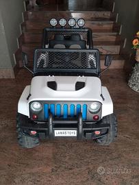 Jeep elettrica per bambini con telecomando 